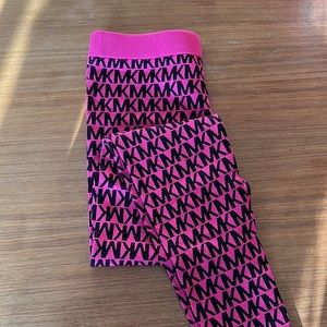 Michael, Michael Kors, knit logo pants, size small